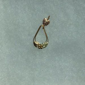 10K Gold leaf black hills leaf.